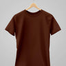 Plain Classic T-Shirt | For Man & Woman | Copper - Avaiya Store