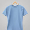 Plain Classic T-Shirt | For Man & Woman | Baby Blue - Avaiya Store