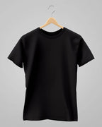 Plain Classic T-Shirt | For Man & Woman | Black - Avaiya Store