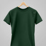 Plain Classic T-Shirt | For Man & Woman | Bottle Green - Avaiya Store