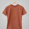 Plain Classic T-Shirt | For Man & Woman | Coral - Avaiya Store