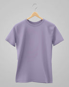 Plain Classic T-Shirt | For Man & Woman | Lavender - Avaiya Clothings