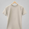 Plain Classic T-Shirt | For Man & Woman | Off White - Avaiya Store