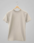 Plain Classic T-Shirt | For Man & Woman | Off White - Avaiya Clothings