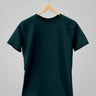 Plain Classic T-Shirt | For Man & Woman | Petrol Blue - Avaiya Store