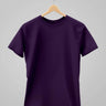 Plain Classic T-Shirt | For Man & Woman | Purple - Avaiya Store