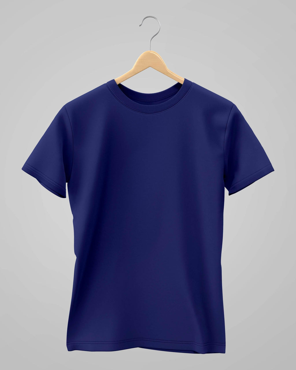 Plain Classic T-Shirt | For Man & Woman | Royal Blue - Avaiya Store