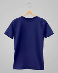 Plain Classic T-Shirt | For Man & Woman | Royal Blue - Avaiya Store