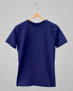 Plain Classic T-Shirt | For Man & Woman | Royal Blue - Avaiya Store