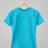 Plain Classic T-Shirt | For Man & Woman | Sky Blue - Avaiya Store