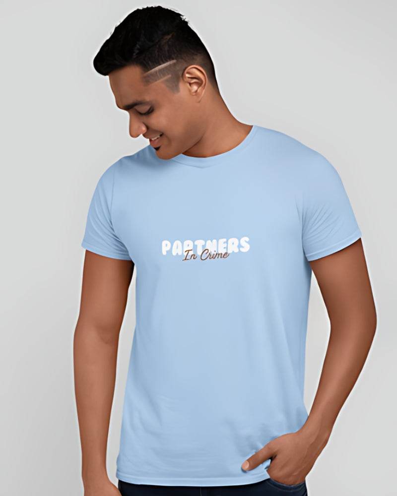 Partner in Crime | Classic T-Shirt | For Man And Woman - Avaiya Clothings