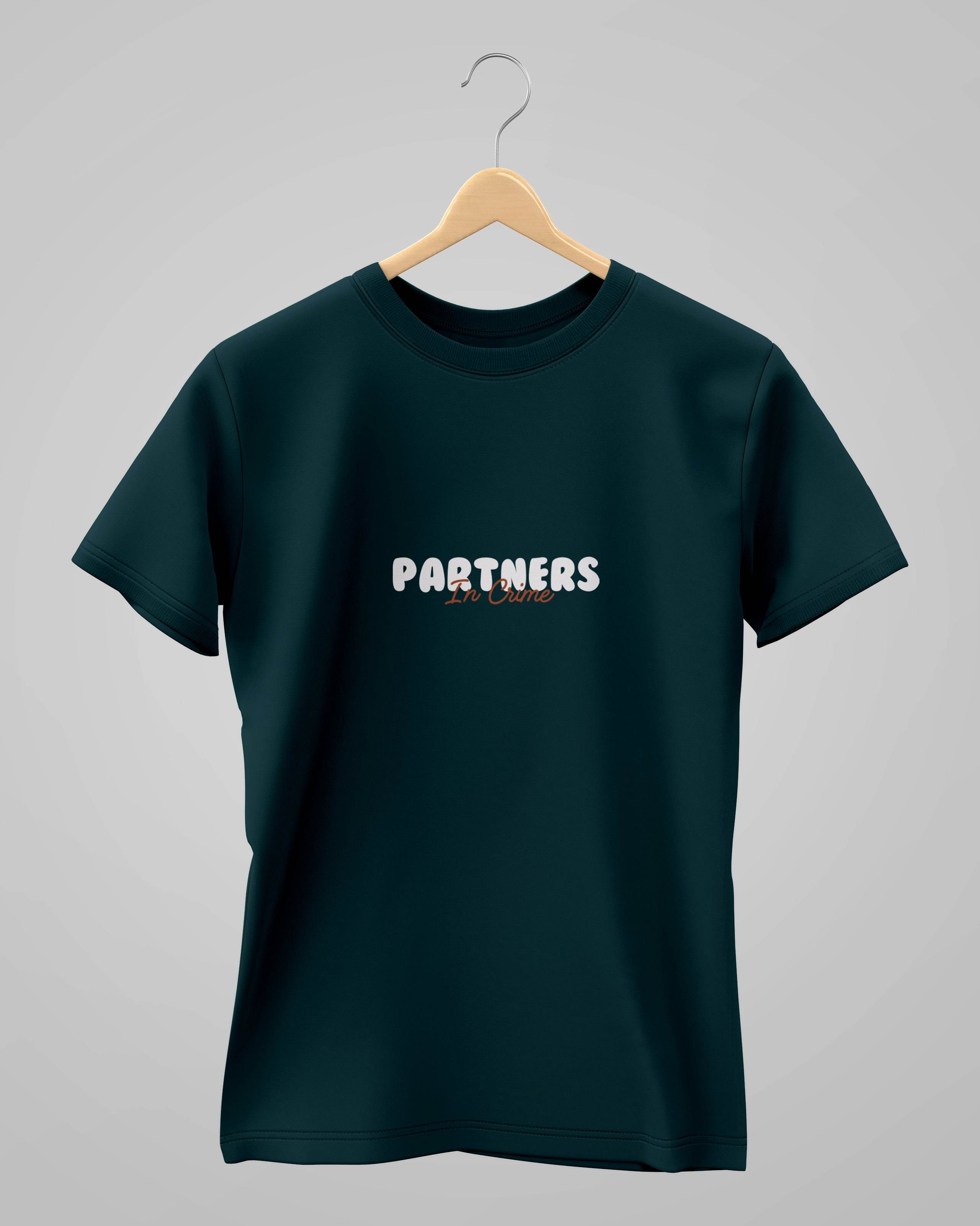 Partner in Crime | Classic T-Shirt | For Man And Woman - Avaiya Clothings