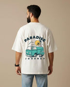 Paradise Journey Oversized T-Shirt | Mint | Premium Quality by Avaiya | Unisex - Avaiya Clothings