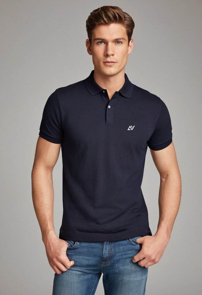 Classic Polo T-Shirts | Black - Avaiya Clothings