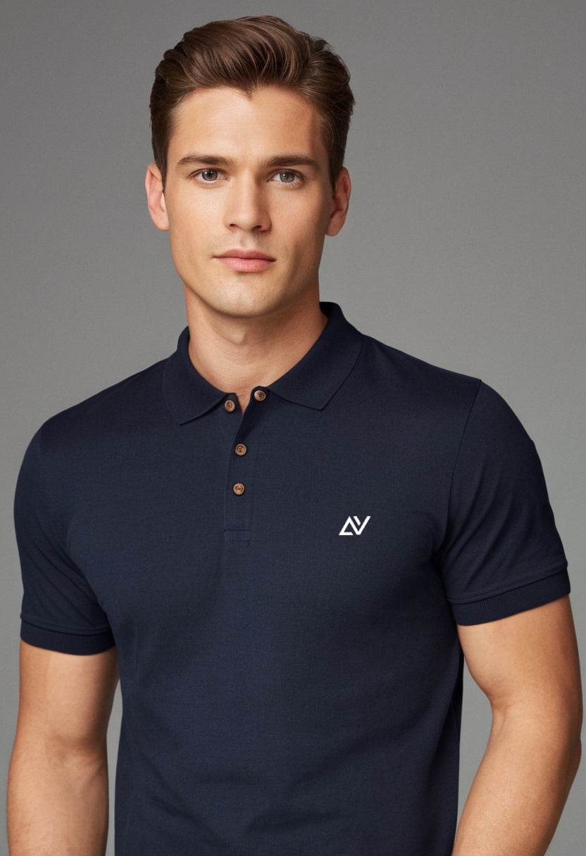 Classic Polo T-Shirts | Black - Avaiya Clothings