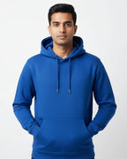 Plain Royal Blue Classic  Hoodie | For Man And Woman