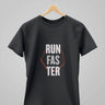 Run Faster | Steel Grey | Classic T-Shirt | For Man And Woman - Avaiya Store