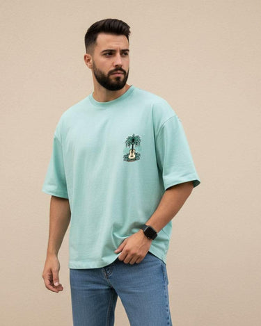 Summer Guitar Oversized T-Shirt | Premium Quality by Avaiya | Unisex - Avaiya Store