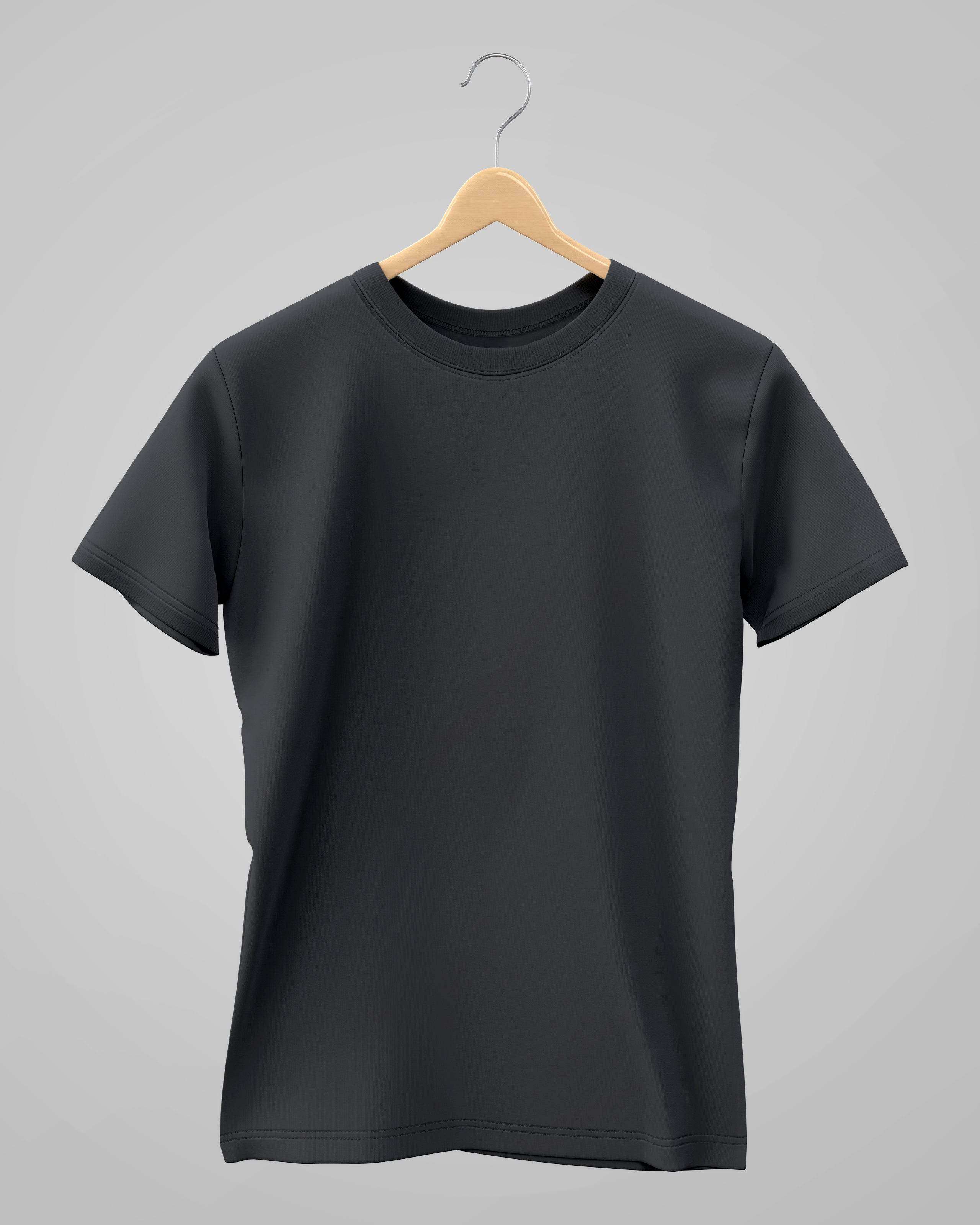 Plain Classic T-Shirt | For Man & Woman | Steel Grey - Avaiya Clothings