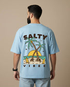 Salty Vibes Oversized T-Shirt | Premium Quality by Avaiya | Unisex - Avaiya Clothings