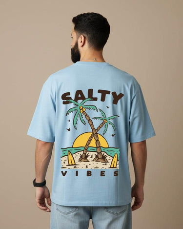 Salty Vibes Oversized T-Shirt | Premium Quality by Avaiya | Unisex - Avaiya Store