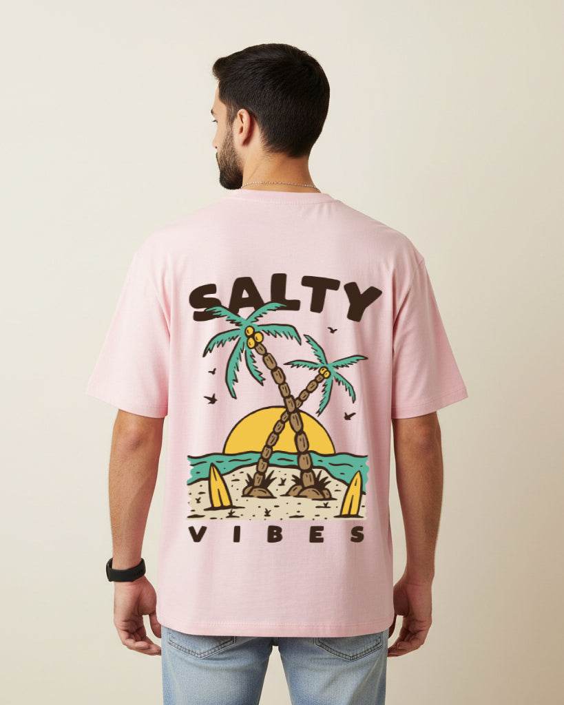 Salty Vibes Oversized T-Shirt | Premium Quality by Avaiya | Unisex - Avaiya Clothings