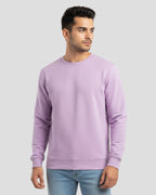 Plain Lavender Sweatshirt | For Man & Woman