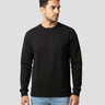 Plain Black Sweatshirt | For Man & Woman - Avaiya Store