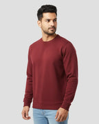 Plain Maroon Sweatshirt | For Man & Woman - Avaiya Store