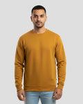 Plain Mustard Yellow Sweatshirt | For Man & Woman