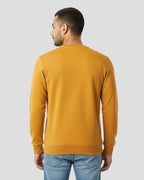 Plain Mustard Yellow Sweatshirt | For Man & Woman