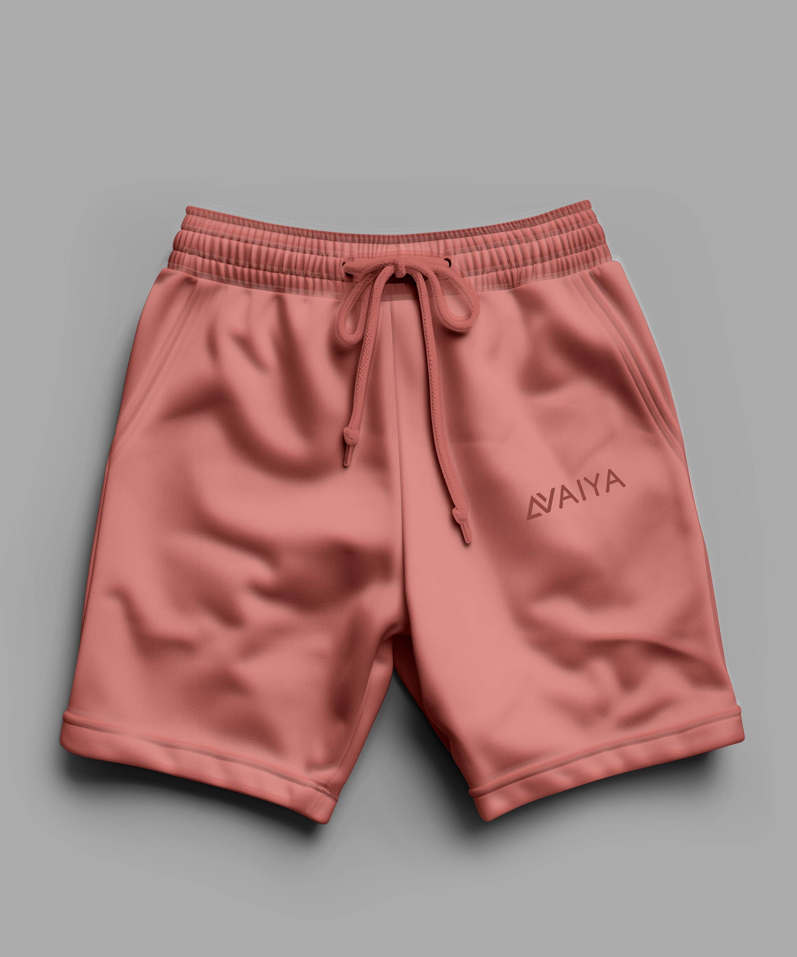 Avaiya's Terry Shorts | For Man And Women | Flamingo - Avaiya Clothings