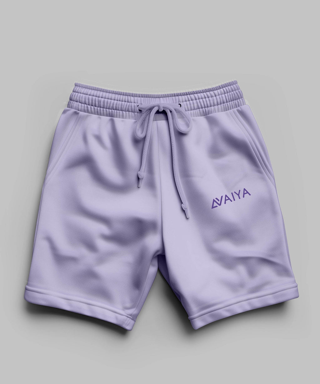 Avaiya's Terry Shorts | For Man And Women | Lavender - Avaiya Clothings