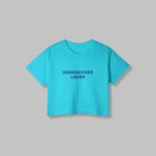 Undercover Lover | Women Crop Top | SkyBlue - Avaiya Store
