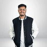 Plain Varsity Jacket | For Man And Woman | Black - Avaiya Store