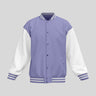 Plain Varsity Jacket | For Man And Woman | Lavender - Avaiya Store
