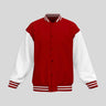 Plain Varsity Jacket | For Man And Woman | Red - Avaiya Store