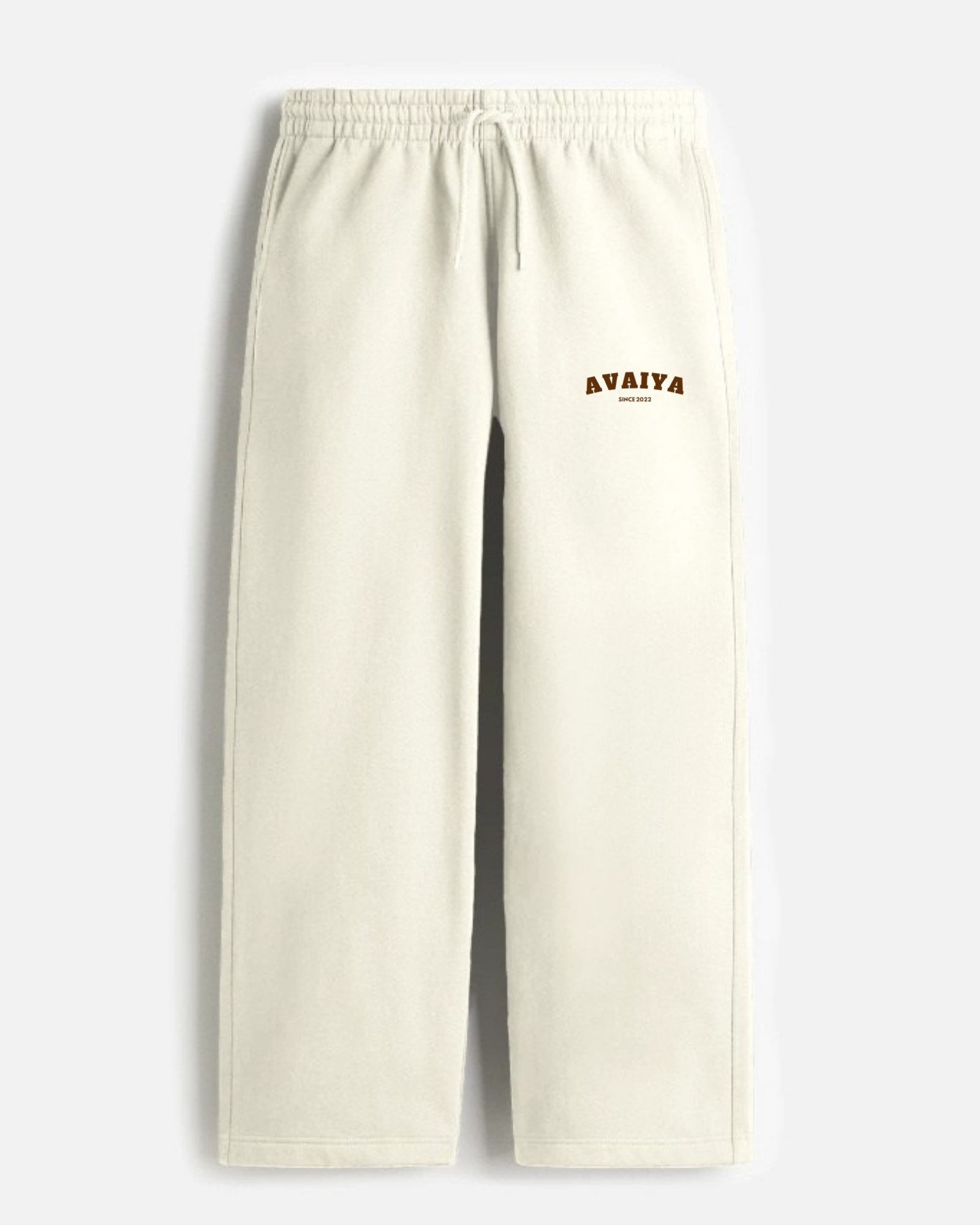 Avaiya's Off-White Sweatpants For Both Man & Women | OW2 | Loose-fit