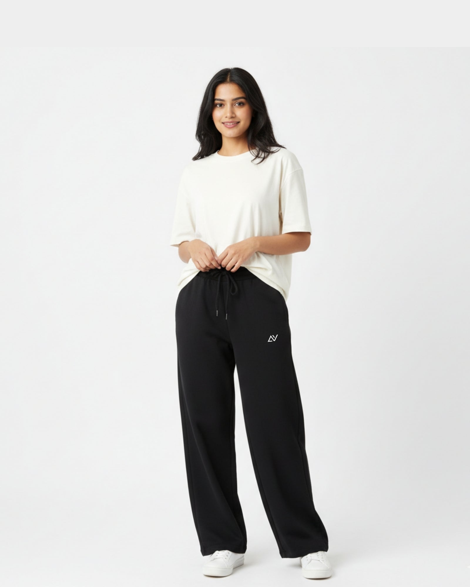 Avaiya's Black Sweatpants For Both Man & Women | Loose-fit