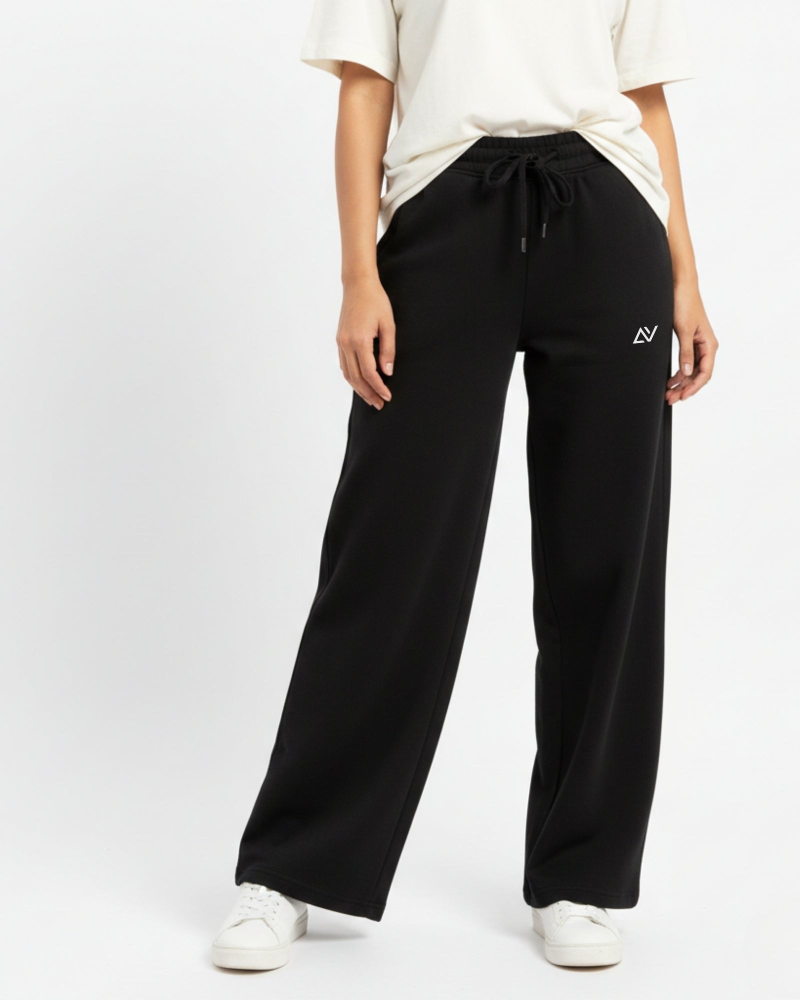 Avaiya's Black Sweatpants For Both Man & Women | Loose-fit