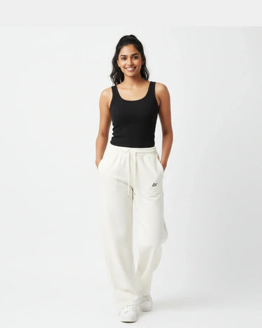 Avaiya's Off-White Sweatpants For Both Man & Women | Loose-fit - Avaiya Store