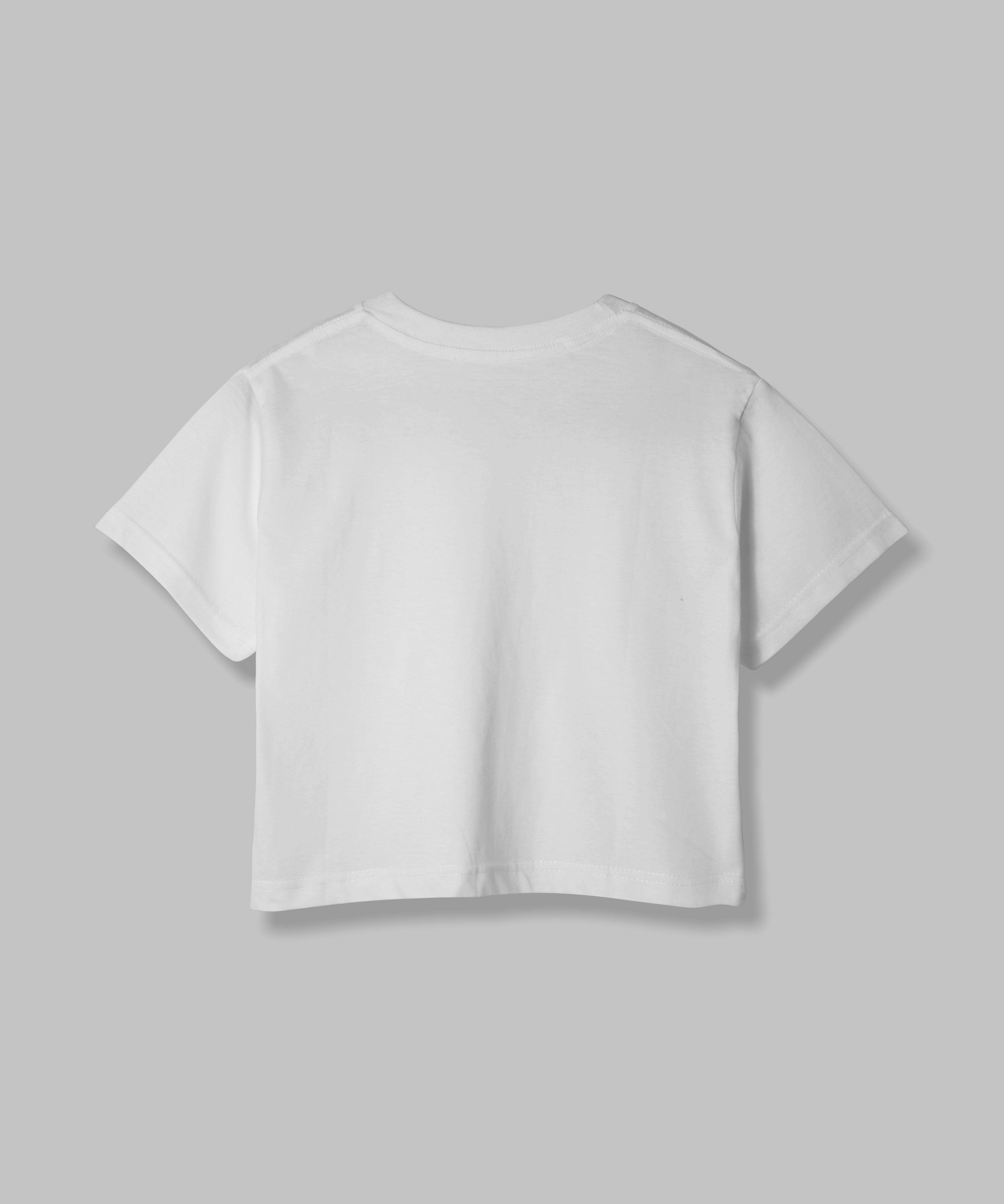 Dream Girl | Women Crop Top | White - Avaiya Clothings
