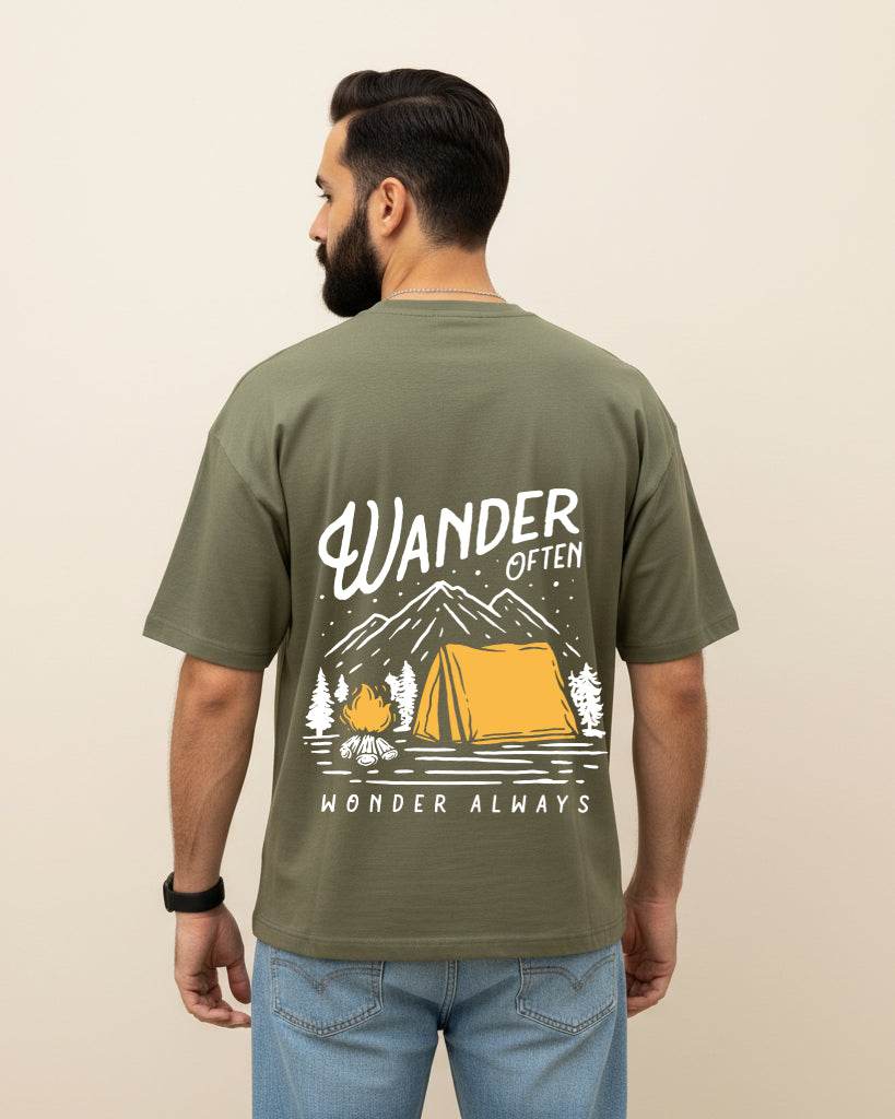 Wander Often Oversized T-Shirt | Premium Quality by AvaiYa | Unisex - Avaiya Clothings