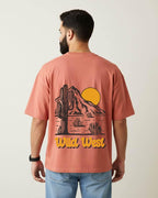 Wild West Oversized T-Shirt | Premium Quality by Avaiya | Unisex - Avaiya Clothings